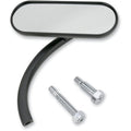 Arlen Ness Oval Mirror - Black - Right | 13-413