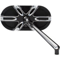 Arlen Ness Deep Cut Mirror - Black - Right | 13-166