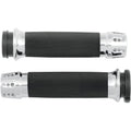 Avon Grips Chrome Gatlin Custom Grips for Tbw | CC-85-CH-FL-GAT