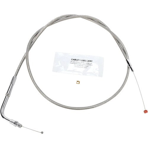 Barnett Extended 6" Stainless Steel Throttle Cable | 102-30-30014-06