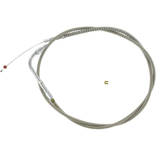Barnett Stainless Steel Idle Cable for '96 - '97 FLHR-I | 102-30-40017
