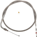 Barnett Stainless Steel Idle Cable for '99 - '09 Fxstb | 102-30-40010