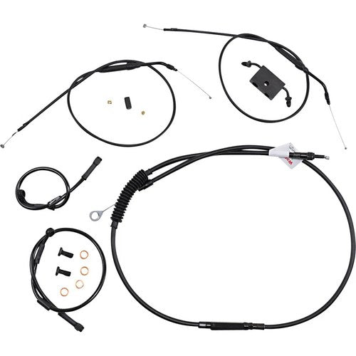 Burly Brand Extended Handlebar Cable/Brake Line Kit | B30-1271