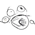 Burly Brand Extended Handlebar Cable And Brake Line Kit | B30-1230