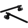 Driven Racing Black 41 mm Halo Riser Clip-On Handlebars | DHCLOR41BK