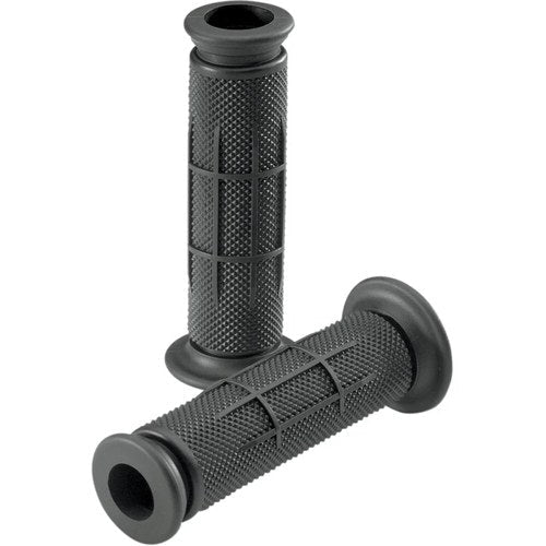 Driven Racing Black Open Supermoto Grips | D407BK