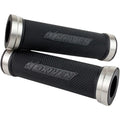 Driven Racing Stainless Steel/Black D-Axis Grips | DXG-SS-BK