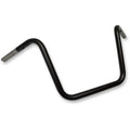 Drag Specialties Flat Black 12" Ape Hanger Handlebar for Tbw | 0601-3490