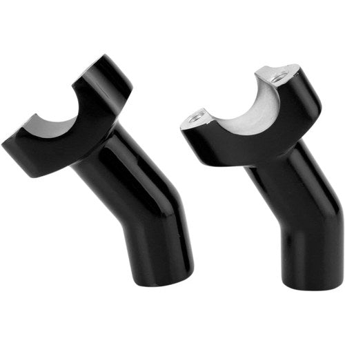 Drag Specialties Black 3.5" Pullback Risers | 241605