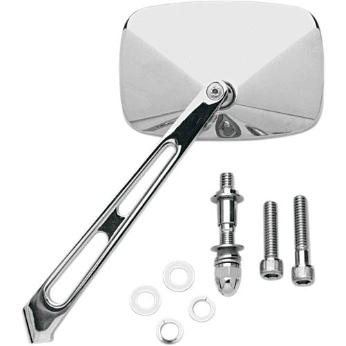 Drag Specialties Air Stem Rectangular Mirror | 60-6240-BC