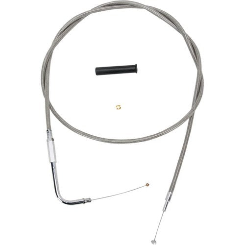 Drag Specialties 56" Braided Throttle Cable | 5332156B