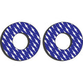 Factory Effex White/Blue Yamaha Grip Donuts | 22-67200