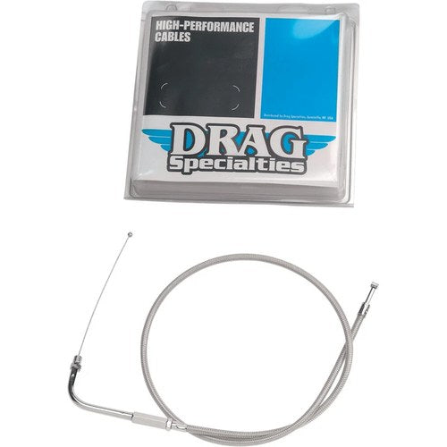 Drag Specialties 32-1/2" Braided Idle Cable | 5342000B