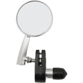 Emgo Bar End Mirror - Black - Left | 20-34044