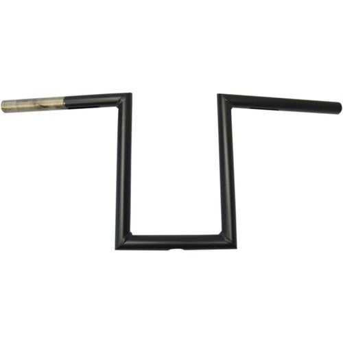 LA Choppers Flat Black 10" Narrow Z Handlebar | LA-7380-10M