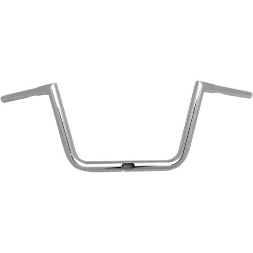 LA Choppers Chrome 10" Hefty Twin Peaks Handlebar | LA-7312-61