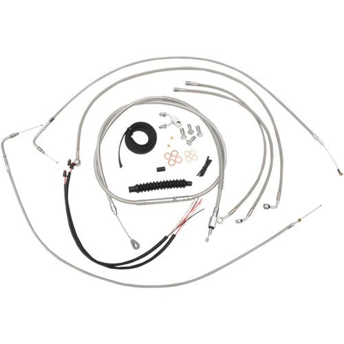 LA Choppers 15" - 17" Cable Kit for Fxs w/ ABS | LA-8150KT2-16