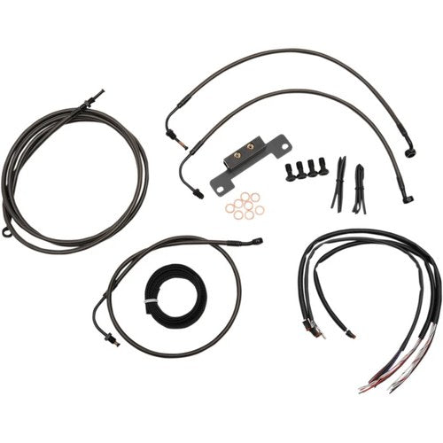 LA Choppers Cable Kit for 15" - 17" Ape Hanger Handlebars | LA-8012KT2-16M