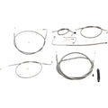 LA Choppers Standard Braided Handlebar Cable/Brake Line Kit | LA-8151KT-16