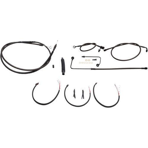 LA Choppers Cable Kit for 18" - 20" Ape Hanger Handlebars | LA-8151KT2B-19M