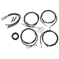 LA Choppers Black 18" - 20" Cable Kit for '17 - '19 FL | LA-8054KT2-19B