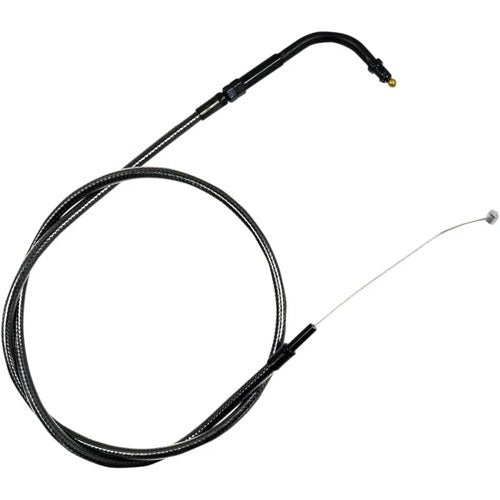 LA Choppers 12" - 14" Midnight Throttle Cable | LA-8100TH13M