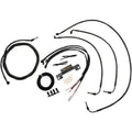 LA Choppers Midnight Mini Cable Kit for '17+ FL w/o ABS | LA-8055KT2-08M