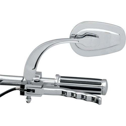 Russ Wernimont Designs Convex Mirror - Chrome - Left | RWD-50046CL