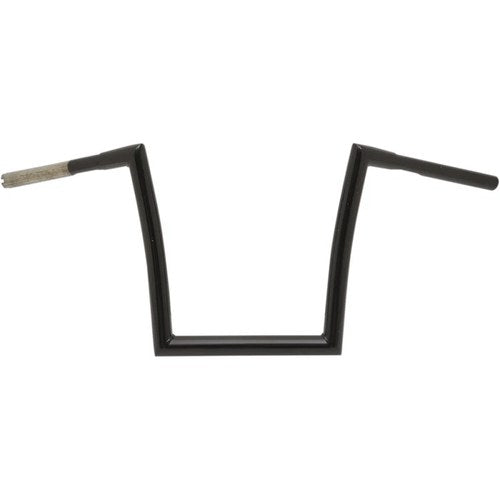 Todd's Cycle Black 1-1/4" Fat Bobber Strip Handlebar With 12" Rise | 0601-2726
