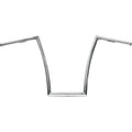 Todd's Cycle Chrome 1-1/4" Fat Bobber Strip Handlebar With 17" Rise | 0601-2722