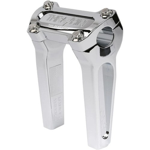 Thrashin Supply Co Chrome 6" Straight Handlebar Riser | TSC-6000-3