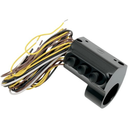 Performance Machine Black Left-Side Cable Clutch Switch Assembly | 0062-2035-B