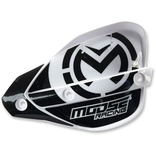 Moose Racing White Probend Handguards | 0635-1455