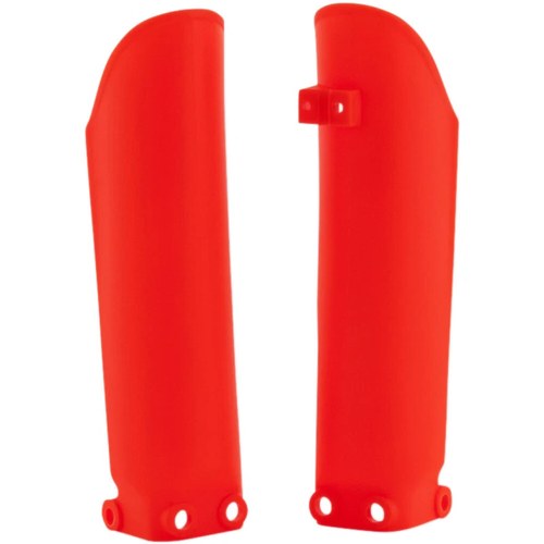 Acerbis Lower Fork Covers for Inverted Forks - Fluorescent Orange | 2253024617