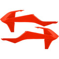 Acerbis Radiator Shrouds - KTM - Fluorescent Orange | 2421084617