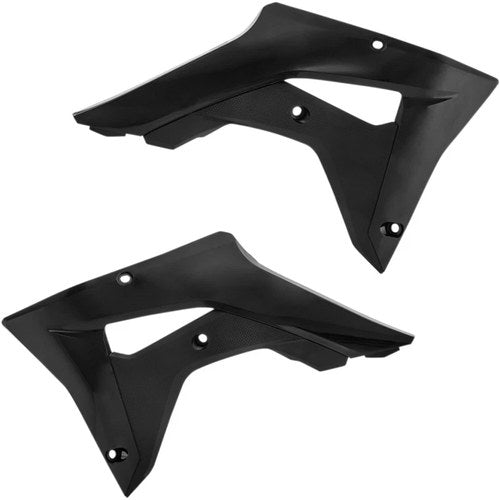 Acerbis Radiator Shrouds - CRF450RX - Black | 2645450001