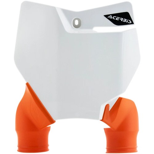 Acerbis Raptor Number Plate - White - KTM | 2527420002
