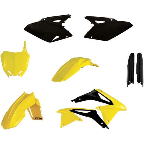 Acerbis Full Replacement Body Kit - '17 OE Yellow/Black | 2198045569