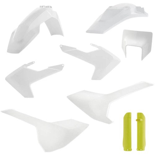 Acerbis Full Replacement Body Kit - '19 OE White/Yellow | 2733436345