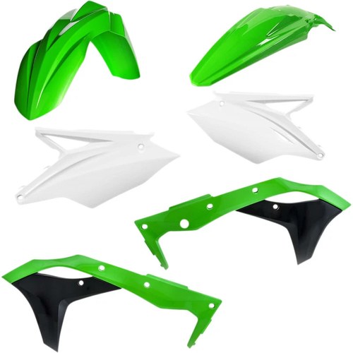 Acerbis Plastic Body Kit - OE '20 Green/White/Black | 2685816812