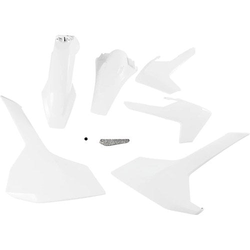 Acerbis Standard Replacement Body Kit - '19 OE White/Black | 2634026345