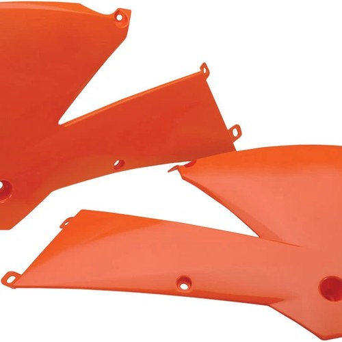 Acerbis Radiator Shrouds - '01 KTM - SX Orange | 2071380237