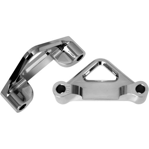 Accutronix Hot Legs/Bagger Legs Fender Spacers, Chrome, 1" Spacer TFS41-EMF100C