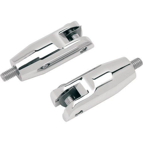 Accutronix Rear Footpeg Mount - Chrome - Flht '93+ | FPMT501-C