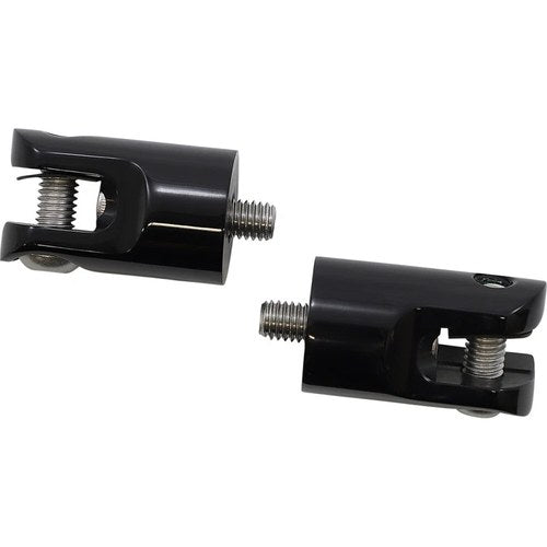 Accutronix Rear Footpeg Mounts - Black | FPMT500-B