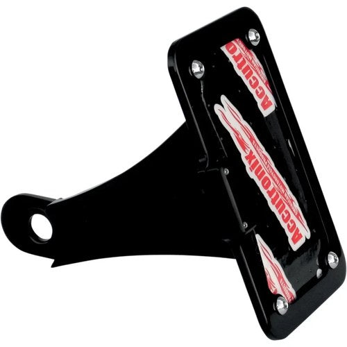 Accutronix Side Mount License Plate Assembly - Black | LPF108HV-B