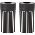 Arlen Ness 10-Gauge Fork Boot Covers - Black Anodized - Flht | 20-017