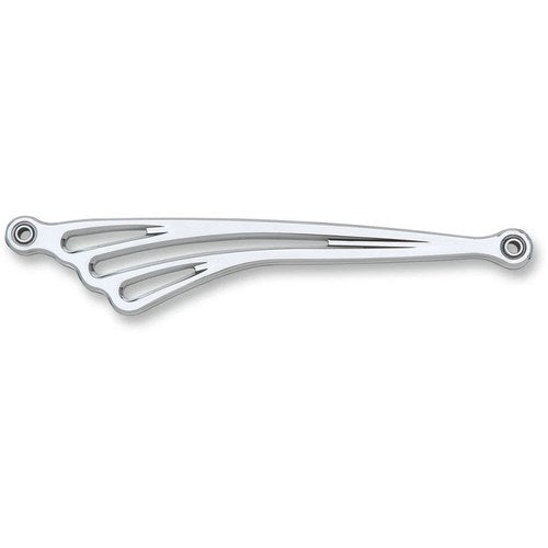 Arlen Ness Shift Rod - Deep Cut - Flat - Chrome | 19-912