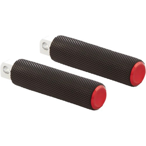 Arlen Ness Passenger Knurled Peg - Red - Flde | 07-955
