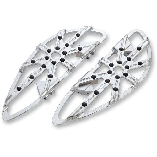 Arlen Ness Driver Boards - 10 Gauge - Chrome | 06-860